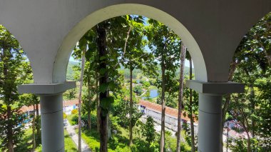 Las Terrazas, Küba - 9 Ağustos 2023: Küba 'daki Las Terrazas Oteli' nde