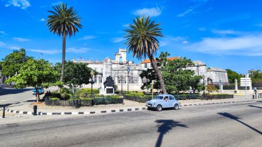 Havana, Küba - 7 Ağustos 2023: Küba Havana 'da Armas Meydanı