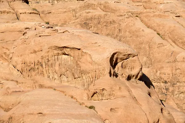 Krajina Pouště Wadi Rum Jordánsku Royalty Free Stock Fotografie