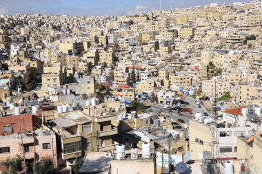 Ürdün 'deki Amman' ın evlerine bakın.