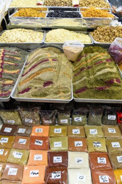 Ürdün 'deki Amman pazarına bakın.