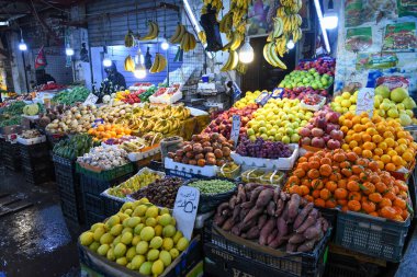 Amman, Jordan - 25 Ocak 2024: Ürdün 'deki Amman pazarında