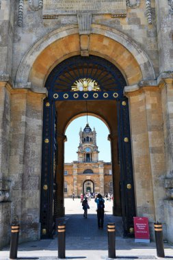 Woodstock, İngiltere - 19 Mayıs 2024: İngiltere 'de Woodstock' taki Blenheim Sarayı 'nda