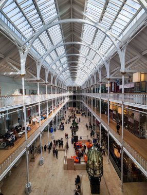 Edinburgh, İskoçya - 31 Mayıs 2024: Edinburgh 'daki İskoçya Ulusal Müzesi' nde
