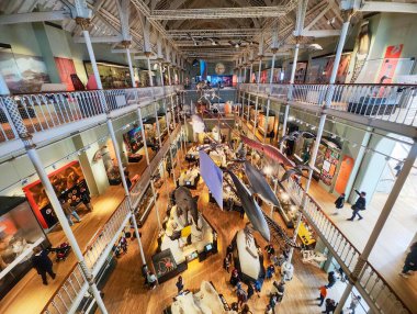 Edinburgh, İskoçya - 31 Mayıs 2024: Edinburgh 'daki İskoçya Ulusal Müzesi' nde