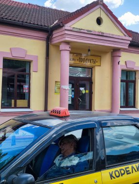 Mir, Belarus - 29 Mayıs 2024: Belarus 'taki Mir köyünde