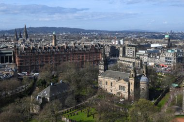 İskoçya 'da Edinburgh şehrinde genel bakış