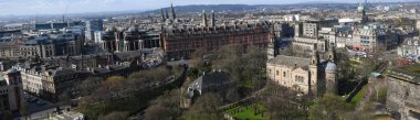 İskoçya 'da Edinburgh şehrinde genel bakış
