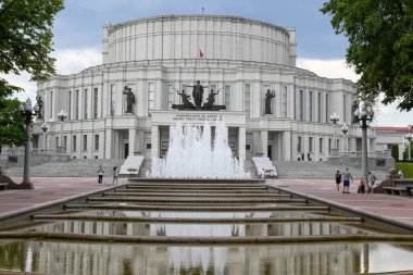 Minsk, Belarus - 28 Mayıs 2024: Minsk 'teki Bolşoy tiyatrosunda