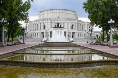 Minsk, Belarus - 28 Mayıs 2024: Minsk 'teki Bolşoy tiyatrosunda