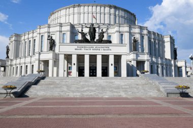 Minsk, Belarus - 28 Mayıs 2024: Minsk 'teki Bolşoy tiyatrosunda