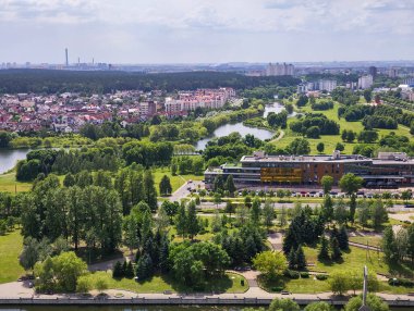 Minsk, Belarus - 27 Mayıs 2024: Belarus 'taki Minsk' te