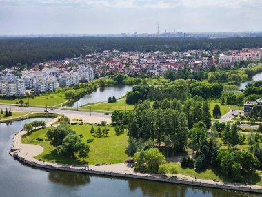 Minsk, Belarus - 27 Mayıs 2024: Belarus 'taki Minsk' te