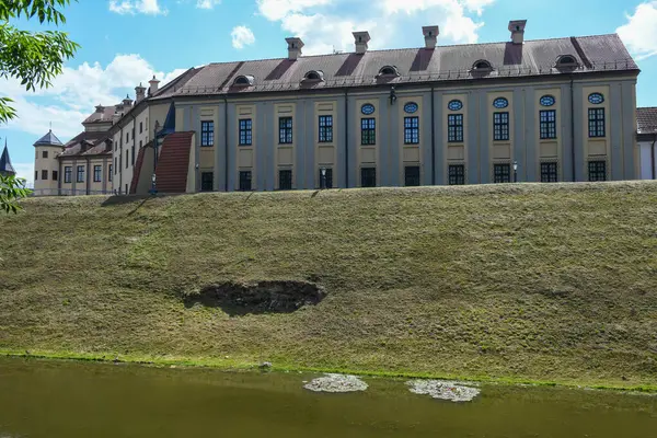 stock image Nyasvizh, Belarus - 29 May 2024: the castle of Nyasvizh on Belarus