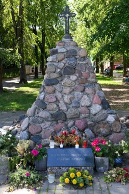 Vilnius, Litvanya - 2 Haziran 2024: Litvanya 'daki Vilnius İşgal ve Özgürlük Savaşları Müzesi