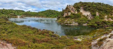 Waimangu Volkanik Vadisi Ulusal Parkı Yeni Zelanda