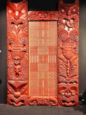 Rotorua, Yeni Zelanda - 21 Ocak 2025: Yeni Zelanda 'daki Maori Sanat ve El Sanatları Enstitüsü