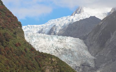 Yeni Zelanda 'daki Franz Josef buzuluna bakın.