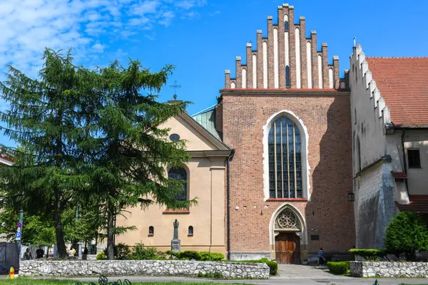 Cracow, Polonya - 6 Haziran 2025: Polonya 'nın eski Krakow kentine bakın