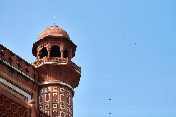 Chhatri Θόλο Σχήμα Περίπτερα Του Τάφου Του Safdar Jang Αμμόλιθο — Φωτογραφία Αρχείου