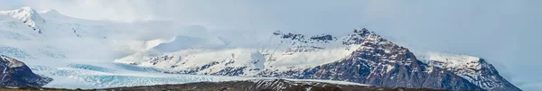 Island Pohled Ledovec Fjallsjokull — Stock fotografie