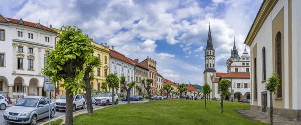 Blick Auf Die Mittelalterliche Stadt Levoca Slowakei — Stockfoto