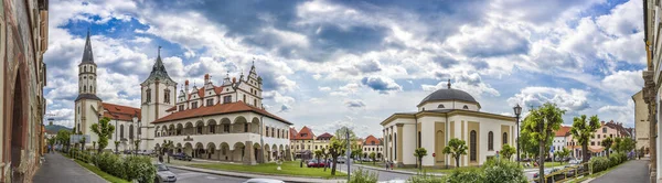 Blick Auf Die Mittelalterliche Stadt Levoca Slowakei — Stockfoto