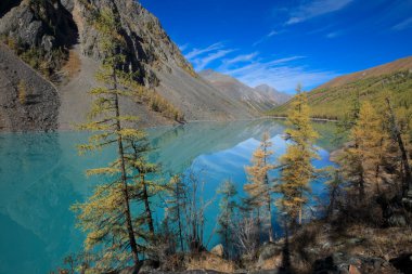 Shavlo Gölü, Altai Dağları, Sibirya, Rusya