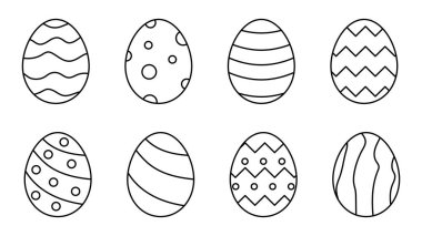 Paskalya yumurtalarının ana simgeleri. Paskalya yumurtaları