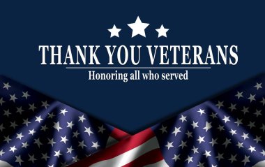 Amerikan bayrağıyla Gaziler Günü kutlu olsun.