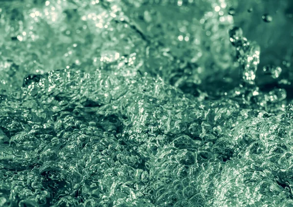 Frozen Motion Freshwater Wave Stream Full Frame Texture Background — Stock Photo, Image