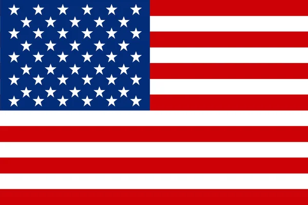 Ülke bayrağı. Amerikan bayrağı. vektör resmi