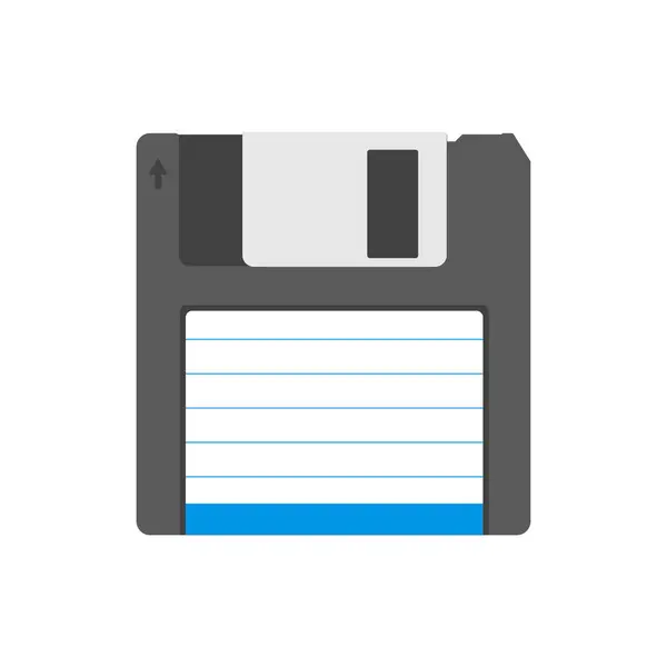 bilgi kaydediliyor. diskette. vektör