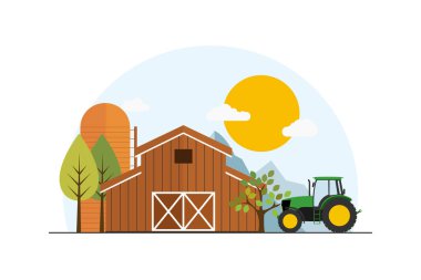 Eski tarım eko ürünleri. Eko çiftçiliği. Doğal gıda ürünleri. Eski ahır