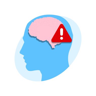 Zihinsel sorunlar. Akıl sağlığı. Psikoterapi. vektör