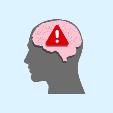 Zihinsel sorunlar. Akıl sağlığı. Psikoterapi. vektör