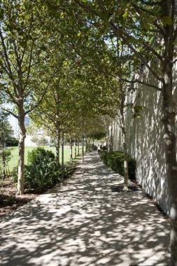 Gibraltar. 5th September 2022. View of the beautifully landscaped Commonwealth Park at Gibraltar. Located within the old city walls, it provides a peaceful green recreational area for all to enjoy.