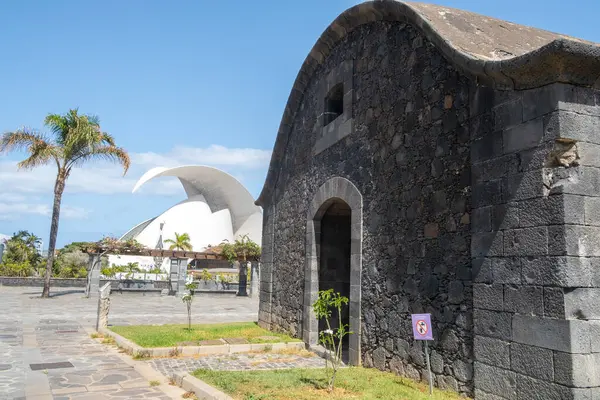 stock image Santa Cruz, Tenerife. 7th August 2024. Powder magazine built between 1756 and 1758, for the safe storage of ammunition and gunpowder, which served the local coastal naval batteries at Santa Cruz.