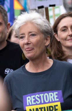 Londra, İngiltere. 22 Haziran 2024. Aktris Bayan Emma Thompson Londra 'da düzenlenen 