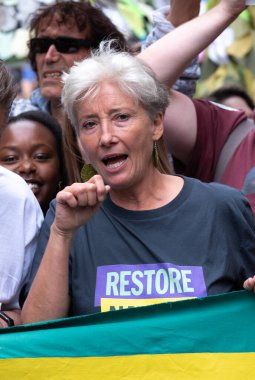 Londra, İngiltere. 22 Haziran 2024. Aktris Bayan Emma Thompson Londra 'da düzenlenen 