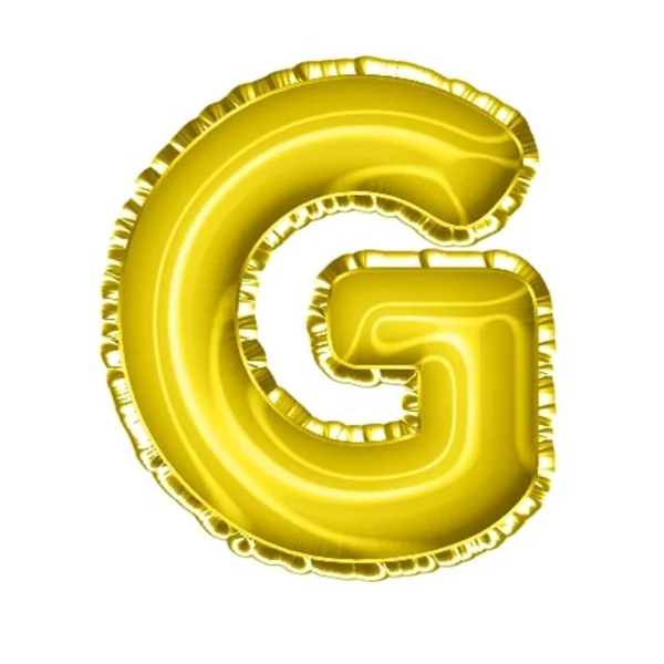 Καθιστούν Κίτρινο Φύλλο Μπαλονιού Αλφάβητο — Φωτογραφία Αρχείου