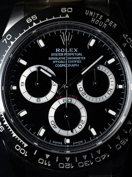 Rome May 2019 New Rolex Daytona Oyster Perpetual Superlative Chronometer — 스톡 사진