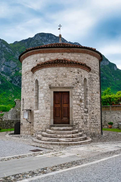 Παλιά Αγία Μισέλ Σαν Μισέλ Βαπτιστήριο Του Βενζόνε Βόρεια Ιταλία — Φωτογραφία Αρχείου