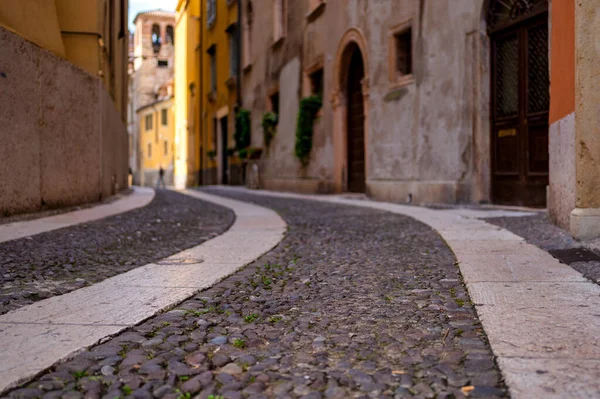 Vicolo Due Stelle Twee Sterren Steegje Uitzicht Verona Italië — Stockfoto