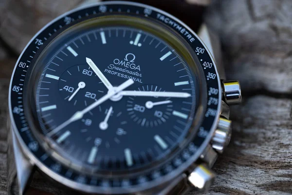 Pedaso Italy October 2020 Omega Speedmaster Professional Watch Omega Has — Stock Photo, Image