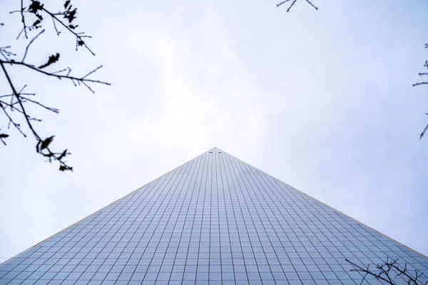 2020年2月1日至2月1日 世界贸易中心 自由塔 一览全景 它是纽约市最高的建筑 — 图库照片