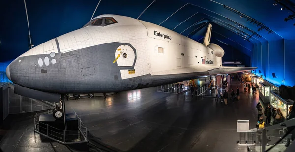 New York February 2020 Space Shuttle Intrepid Museum Intrepid Sea — Stock Photo, Image