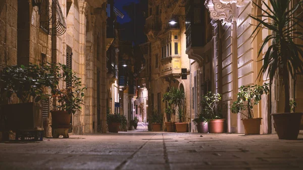 マルタの典型的な通り — ストック写真