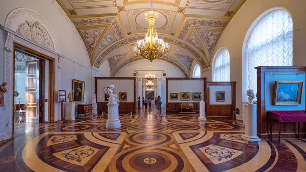 San Petersburgo Mayo 2018 Vista Interior Del Palacio Invierno Ermita — Foto de Stock