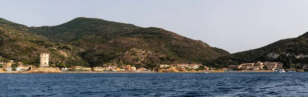 Panoramatický Výhled Záliv Campese Ostrov Giglio Toskánsku Itálie — Stock fotografie